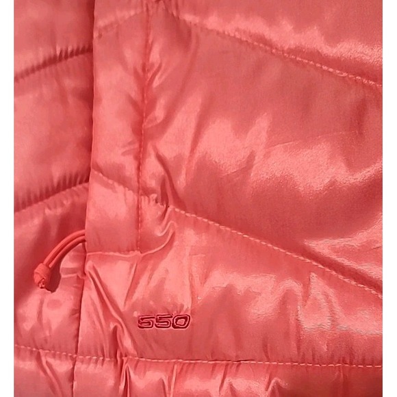 The North Face Aconcagua Vest Womens Medium Coral 550 Fill Down Puffer  Full Zip - Picture 5 of 9